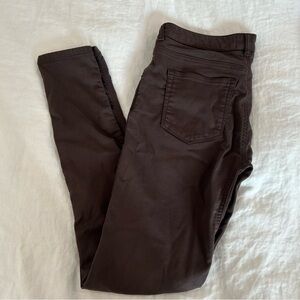 DUER No Sweat Skinny Brown Jeans 29/31
